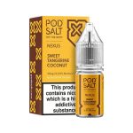 سالت پادسالت نارگیل و نارنگی شیرین POD SALT Sweet Tangerine Coconut 30ml