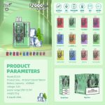 پاد یکبار مصرف کی کی انرژی 8 kk energy 8 12000 puff